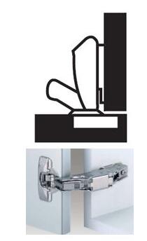 隱藏式鉸鏈170度，零曲柄